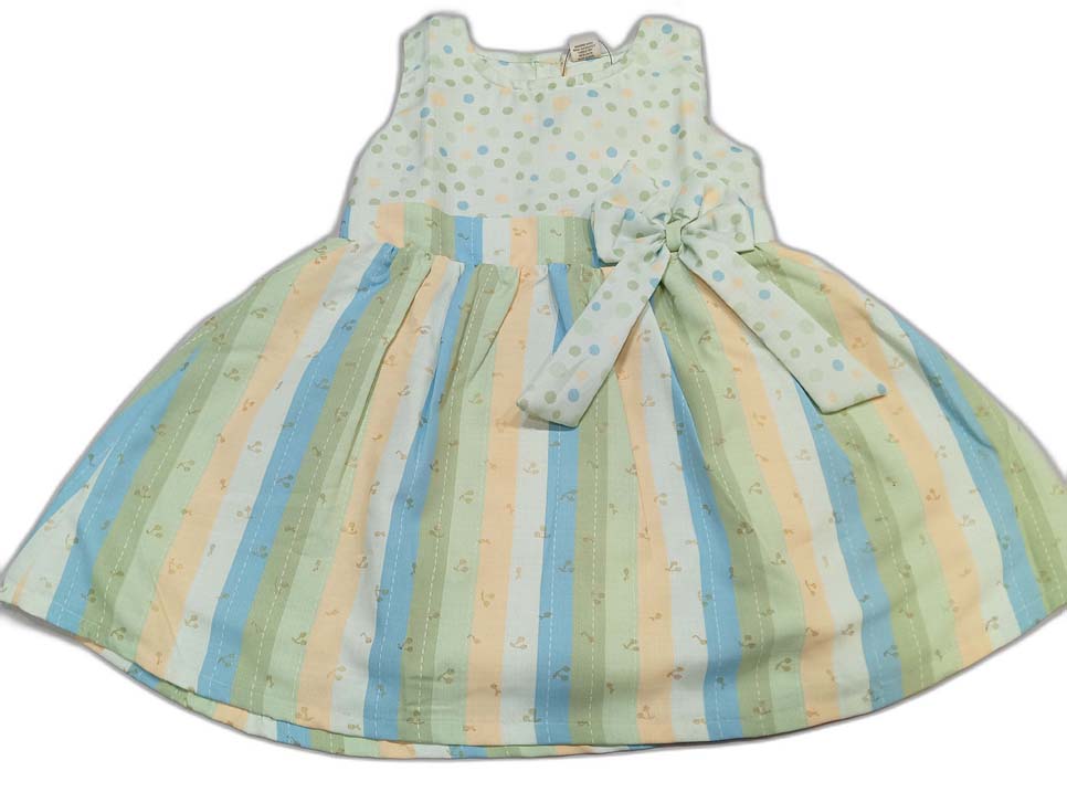 Baby Girls Knee Length Casual Frock