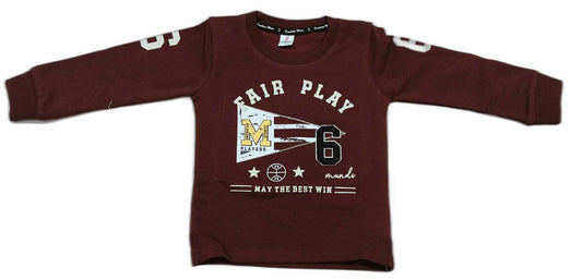 Boys Full sleeves Fair Play T-Shirt with Pant