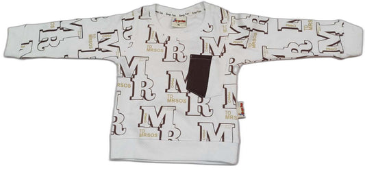 Boys Full sleeves Typography Printed T-Shirt with Pant