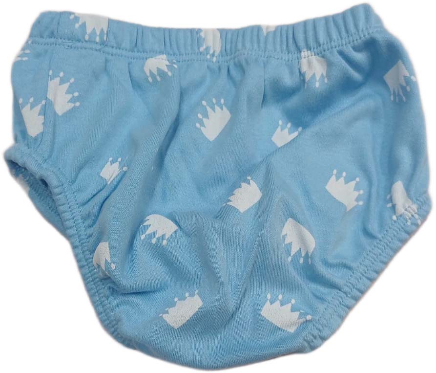 Cucumber Girls Cotton Half Sleeve Frock Sky Blue