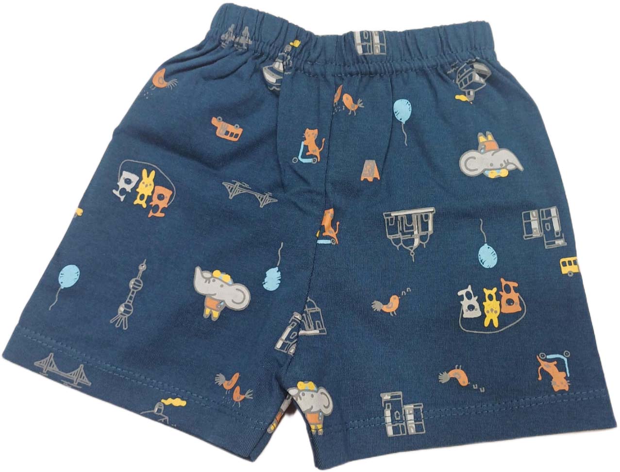 New Born Baby Front Open Suit - Navy Blue