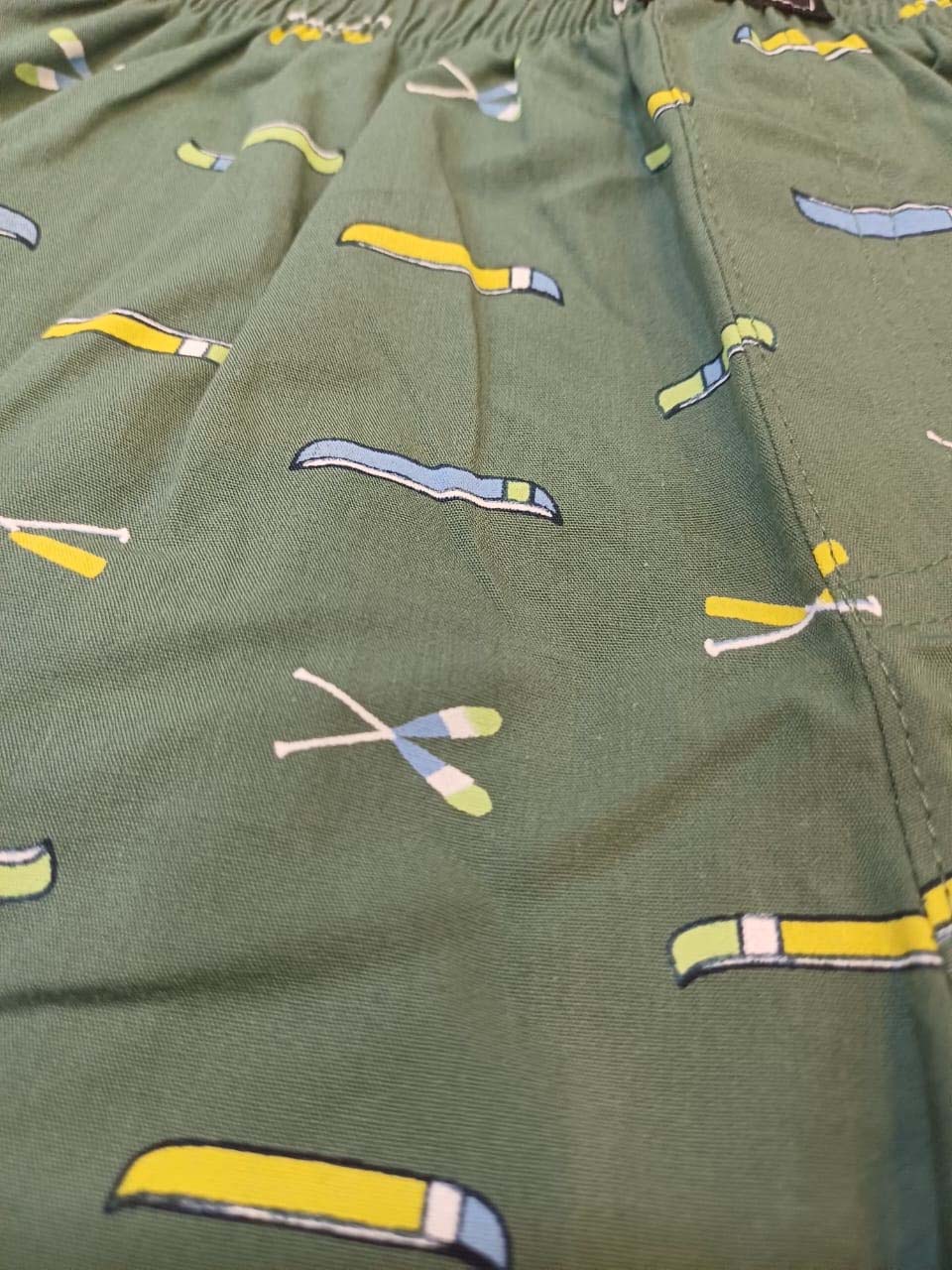 Baby cotton Graphics printed boxer - Green