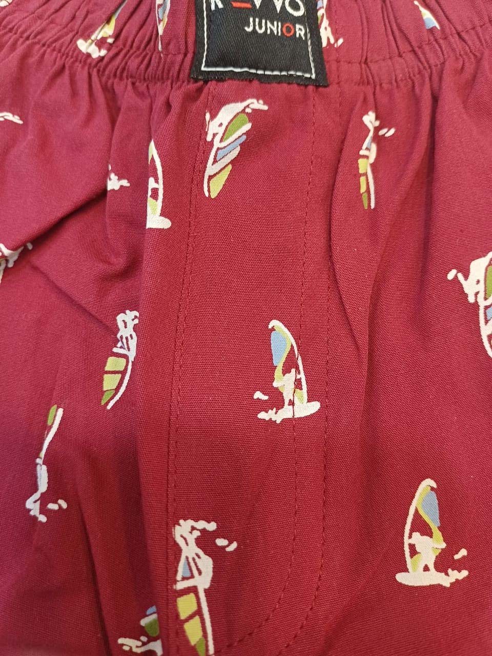 Baby cotton Graphics printed boxer - Maroon