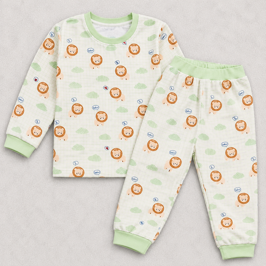 Krunchy Baby Cotton Full Sleeve T-Shirt & Pant Suit Set