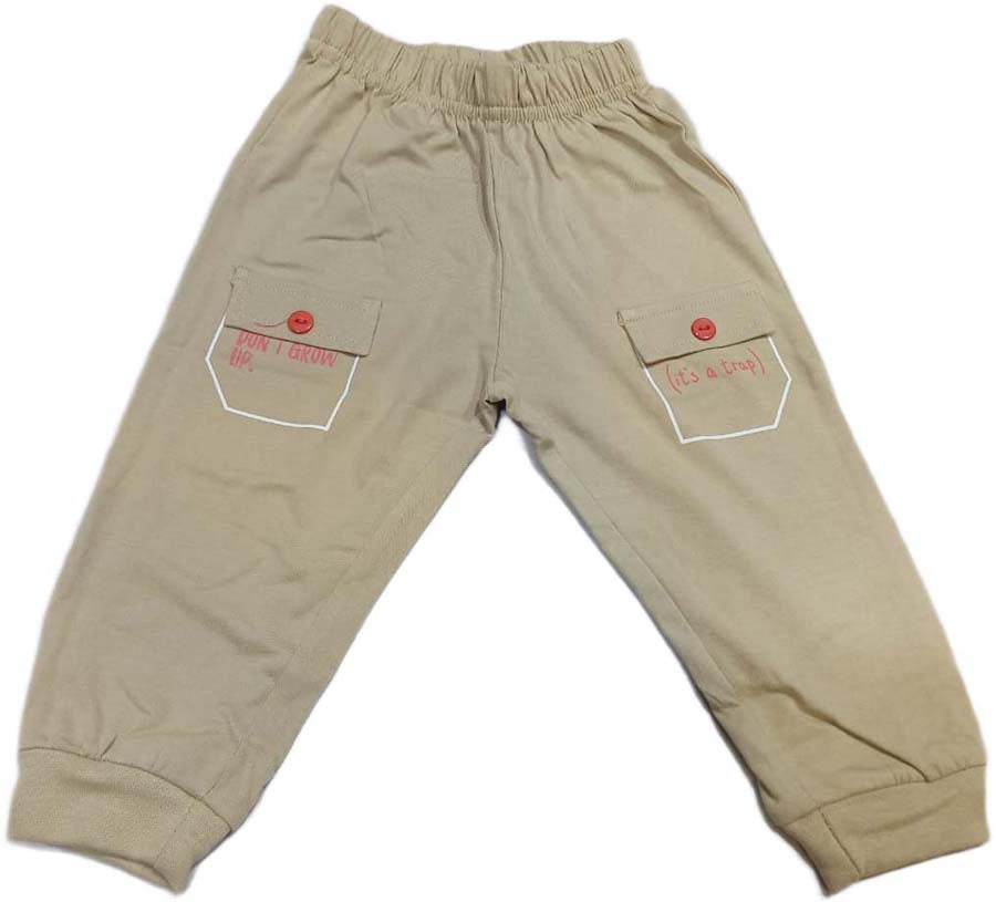 Boys Printed Cotton Clothing Set - Red