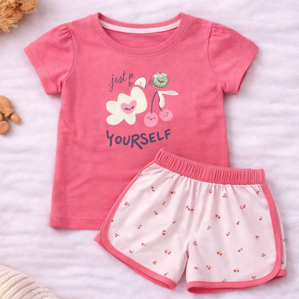 Hazelnut Girls Cotton Outfit ƒ?? Cute, Comfortable & Summer Ready - Cutypi