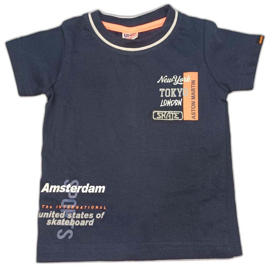 Boys Royal Blue T-Shirt and Shorts