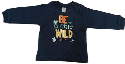 Zero Boys Regular Printed T-Shirt with Joggers - Dark Blue