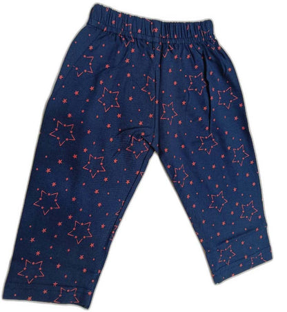 Girl Full Sleeves Unicorn Print Suit - Red