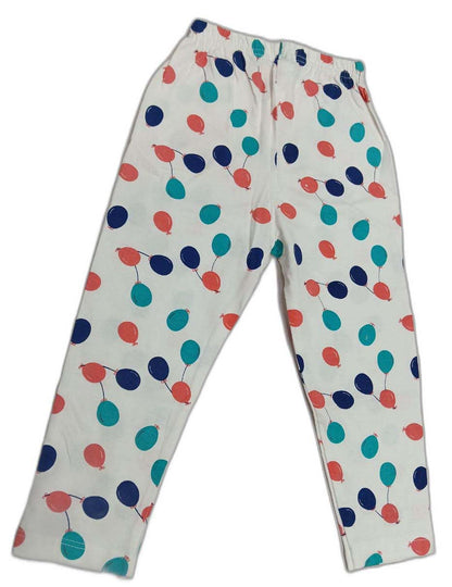 Lovlap Girl Full Sleeves Baloon Print Suit - Mint Green