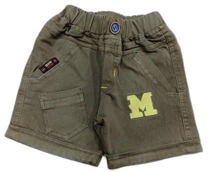 Boys Keenness Printed T-Shirt and Denim Shorts Set for Kids