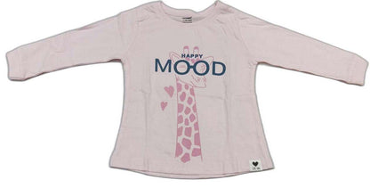 CUCUMBER Girl Sinker Full Sleeves Suit with Adorable Print - Pink