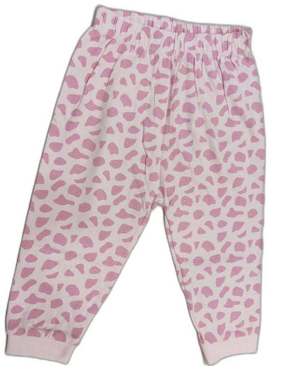CUCUMBER Girl Sinker Full Sleeves Suit with Adorable Print - Pink