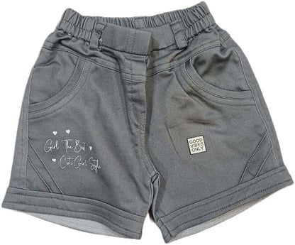 Girl Girls Sleeveless Top with Denim Short