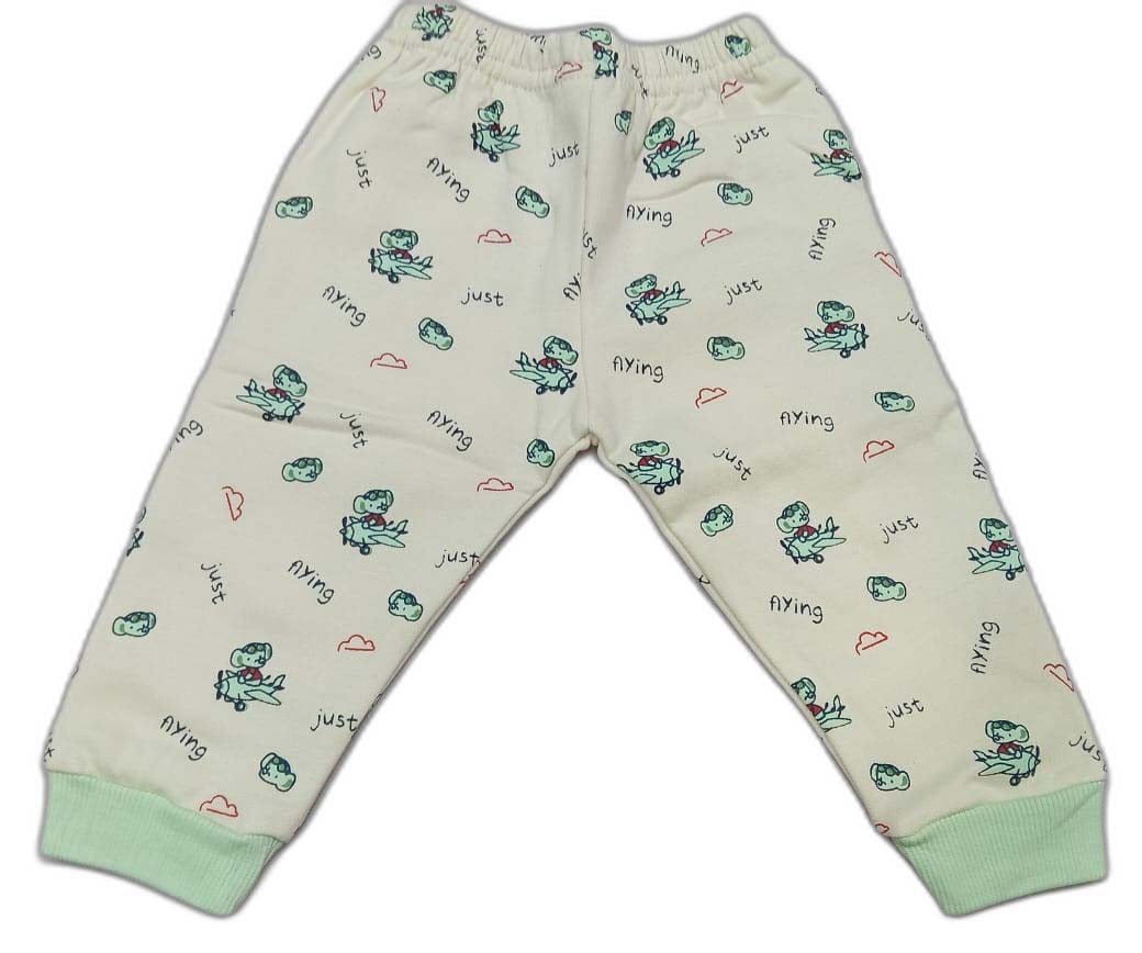 Krunchy Newborn Interlock Full Sleeves Front open top with Pyzama