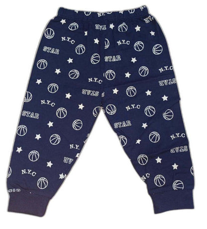 Cucumber Unisex-Kids Regular T-Shirt with Joggers - Dark Blue