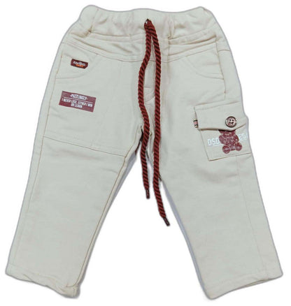 Boys Full sleeves Stripped T-Shirt with Full Pant - Maroon