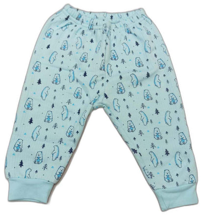 Thermal Top - Pyjama Set For Baby Boys and Baby Girls - Light Blue