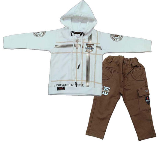 Boys Full sleeves hoodie T-Shirt with Pant