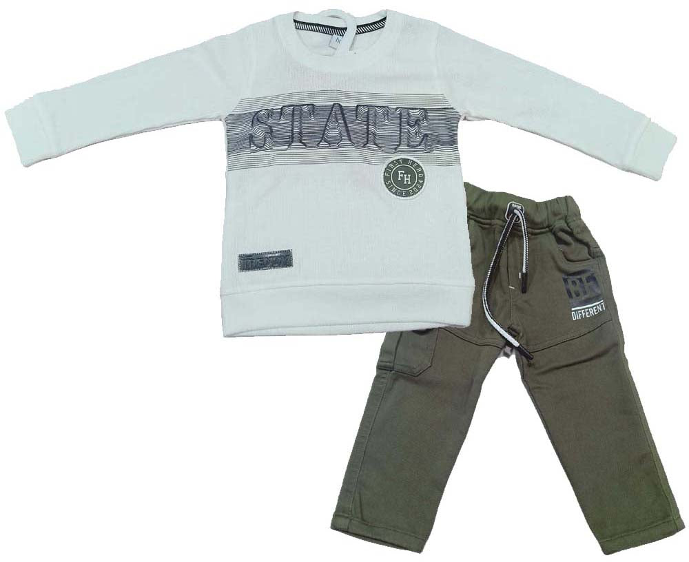 Boys Full sleeves Sylish Printed T-Shirt with Pant