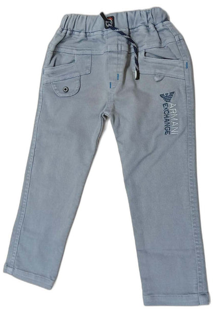 Boys Full sleeves T-Shirt with Full Pant - Blue