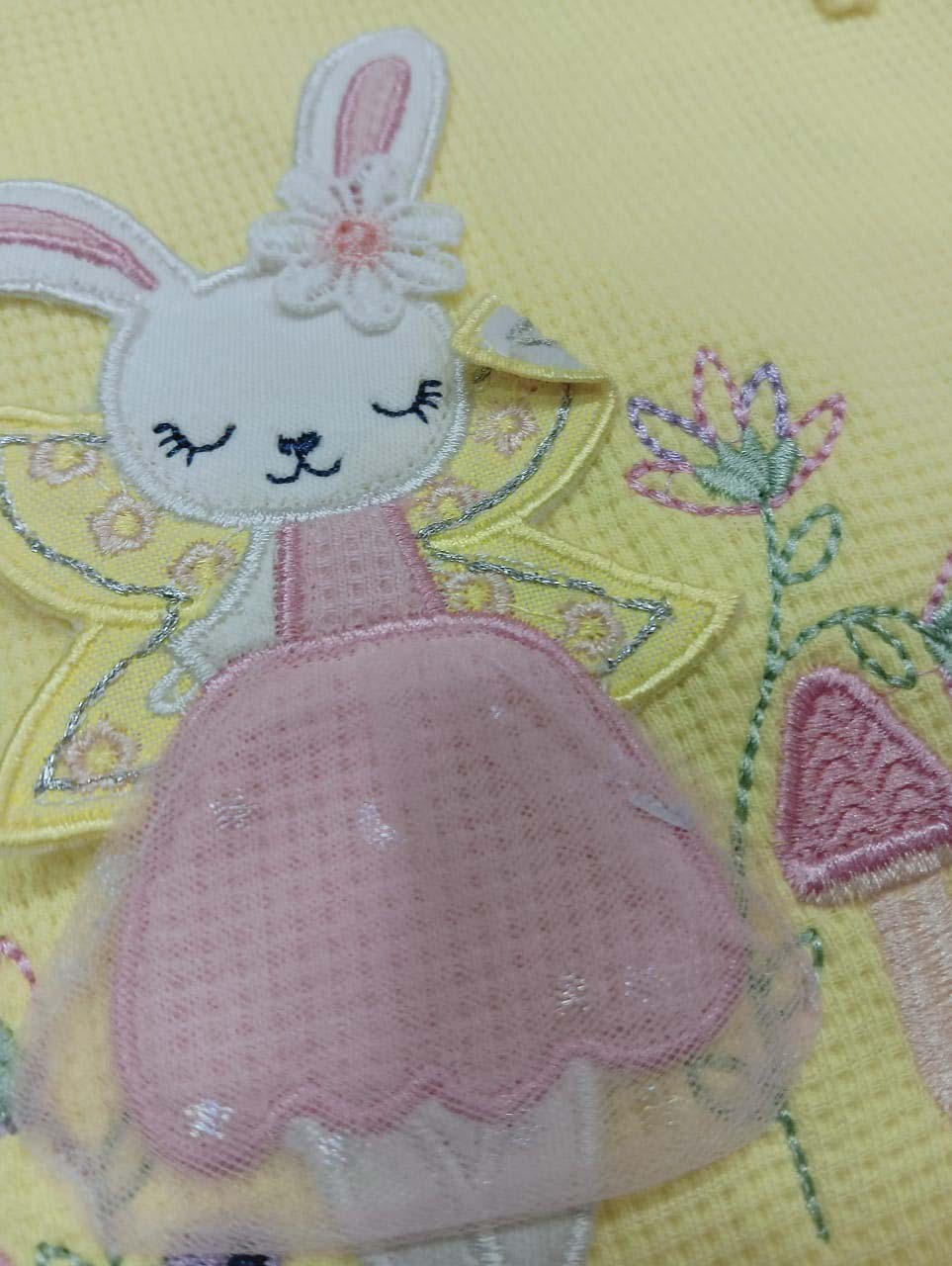 Baby Girl Printed Dungaree With T-shirt & Panty