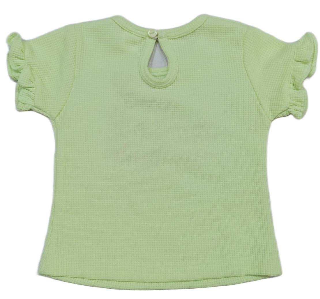 Cute Baby Girl Top and Bottom Set green
