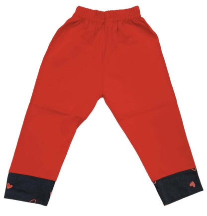 Baby Girl Red Frock with pyazama