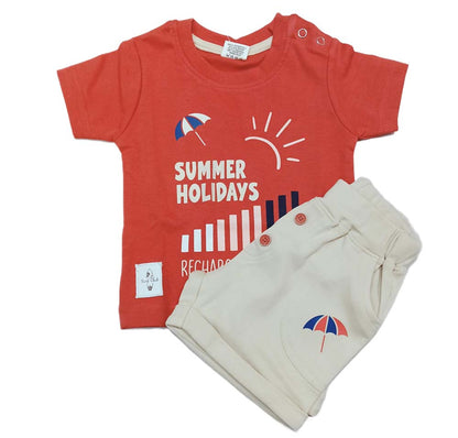 Boys Printed Side Open Suit