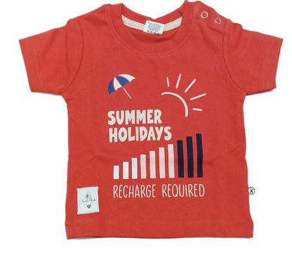 Boys Printed Side Open Suit