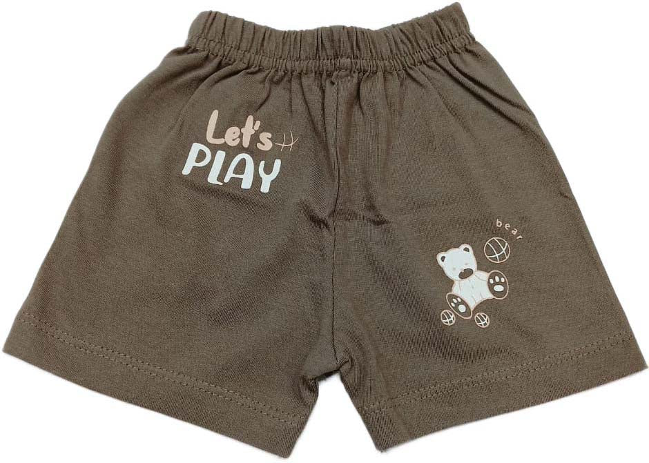 Newborn Printed Front open top with short