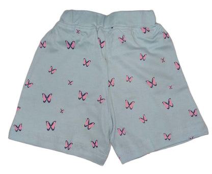 Krunchy Girl Top Short Set Light Blue