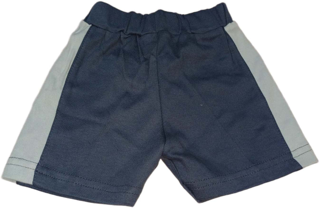 Animal Printed Round-Necked T-shirt Sky Blue