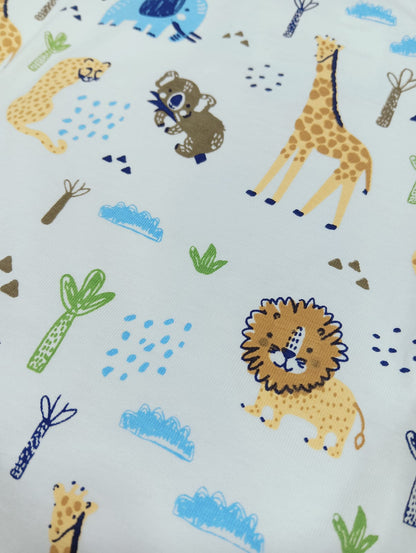 Boys printed T-Shirt with Pant for Boys - Blue