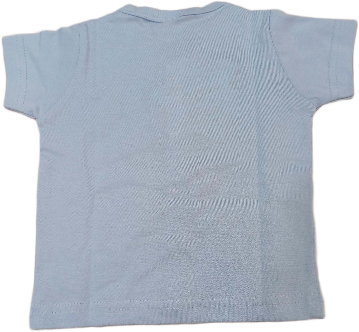 Baby Girl Printed Half Sleeves Top with Short