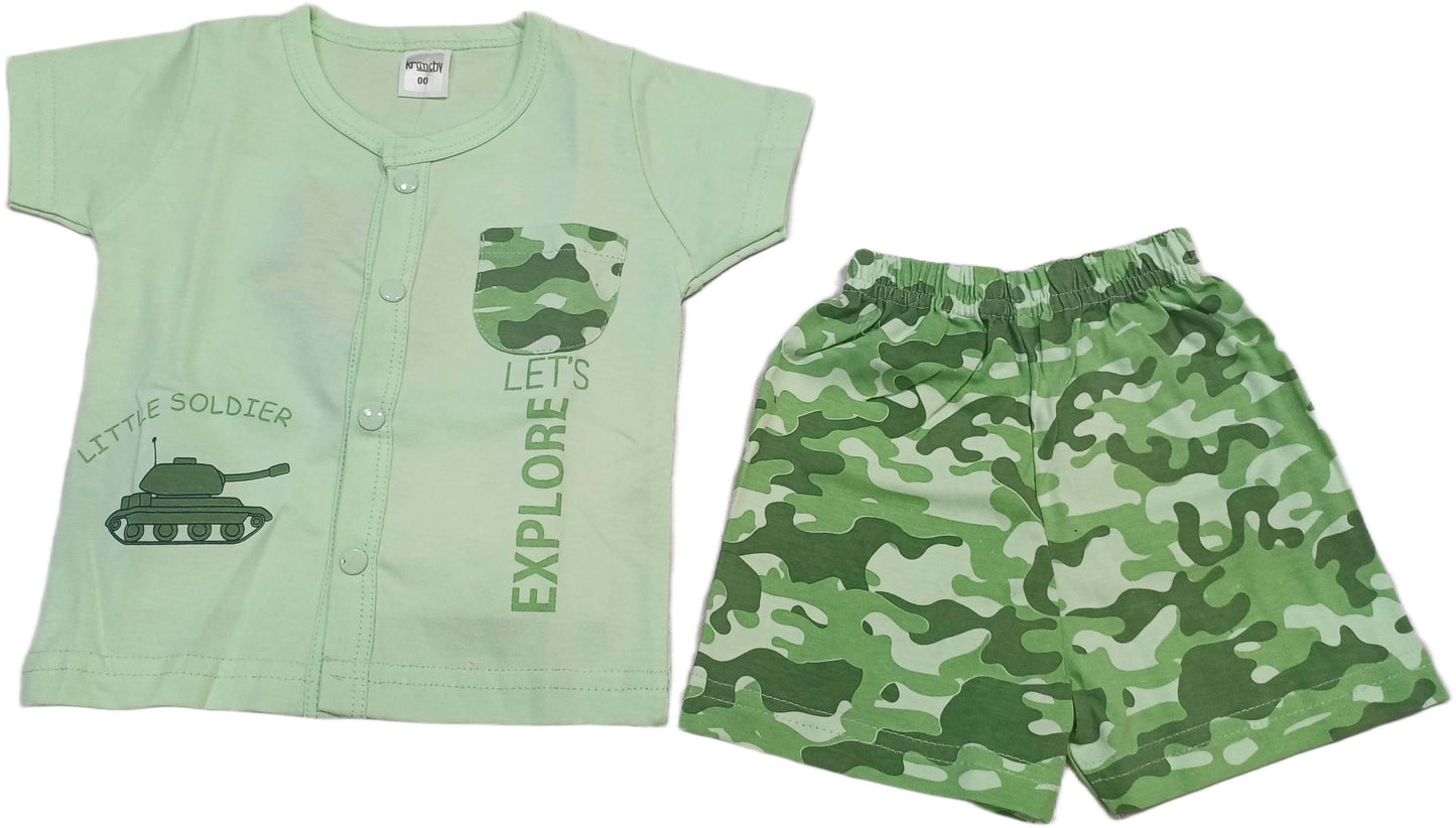 New Born Baby Front Open Suit