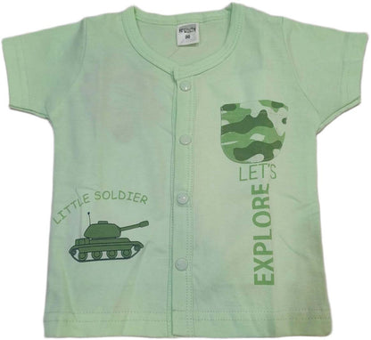 New Born Baby Front Open Suit