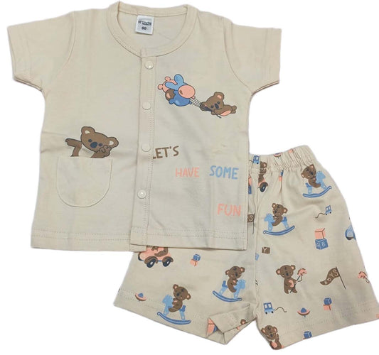 New Born Baby Front Open Suit 
