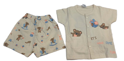 New Born Baby Front Open Suit