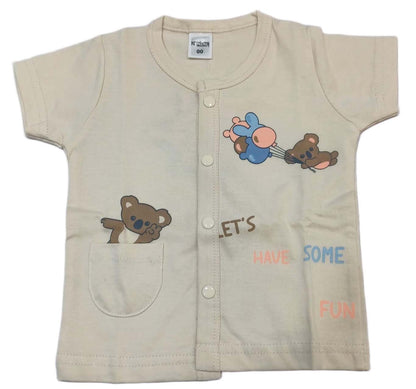 New Born Baby Front Open Suit