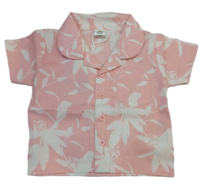 Baby Girl Printed Half Sleeves Top with Short