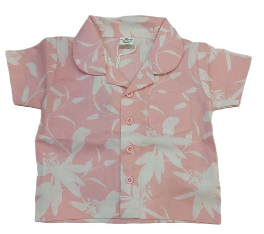 Baby Girl Printed Half Sleeves Top with Short
