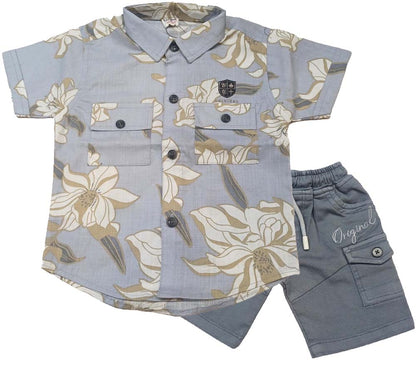 Boys Shirt with Pant for Boys - Blue