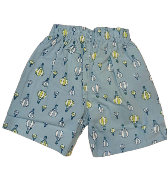 Baby cotton Graphics printed boxer - Sky Blue