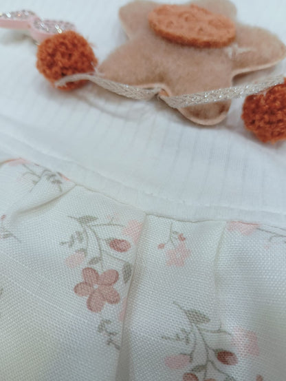 Baby Girl Party Frock Set - pink