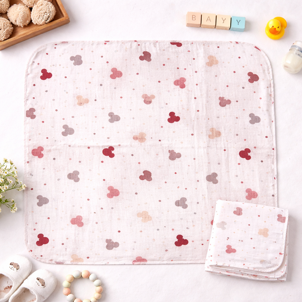 Baby Swaddle Soft Cotton Cartoon Print Lightweight Swaddle Wrap ƒ?? Cutypi