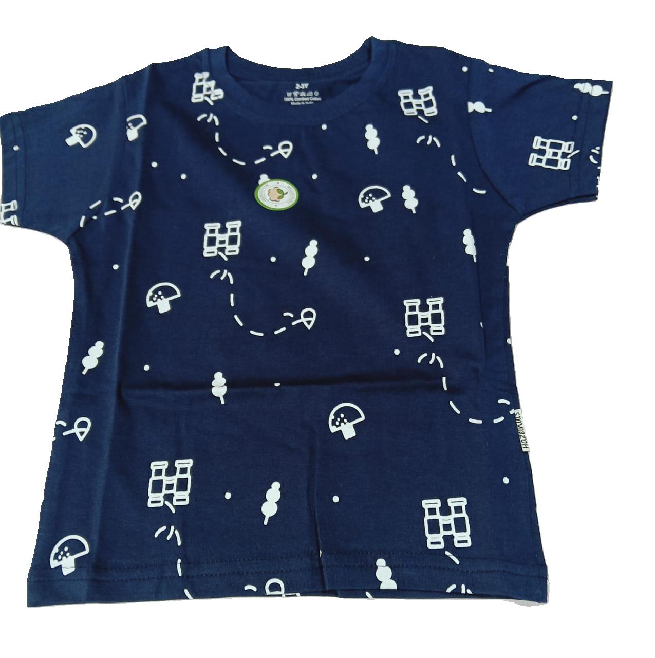 Boys T-Shirt with Bottom Blue
