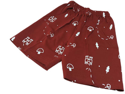 Boys T-Shirt with Bottom Marron