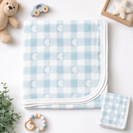 Baby Muslin Dohar – Soft, Breathable & All-Season Comfort