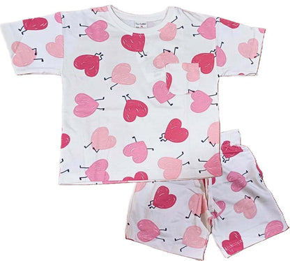 Cucu Cuddles Baby Girl Co-Ordinate Set - Cream